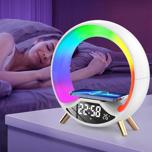 Three In One Wireless Charging Multifunctional Bluetooth Speaker Night Light