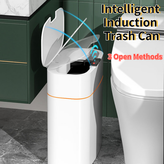 Smart Trash Can With Lid Fuction