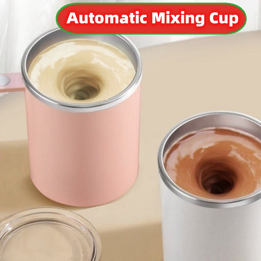 Portable Smart Magnetic Automatic Mixing Coffee Cup Rechargeable Rotating